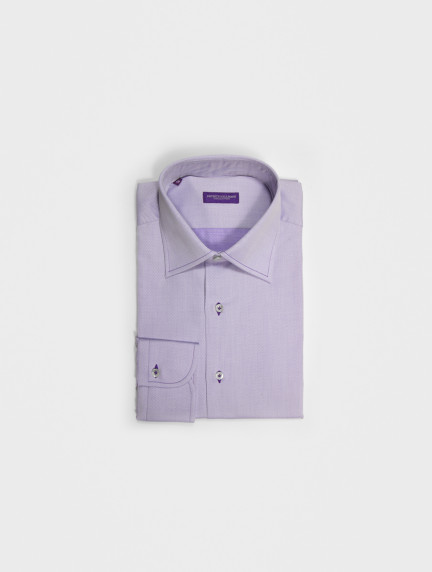 Patrick Hellmann CollectionPurple Shirt 100% Cottonimage909
